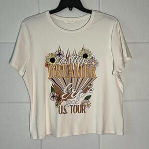 Women’s 3X Dreamer Era 1998 US Tour T-shirt, short sleeve round neck